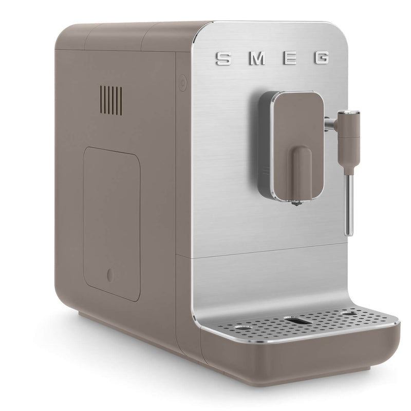Smeg BCC02 Automatic Bean-to-Cup Coffee Machine - Matte Taupe