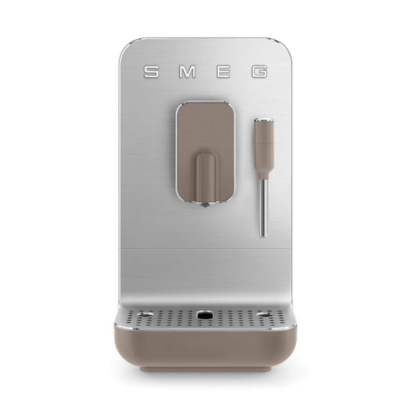 Smeg BCC02 Automatic Bean-to-Cup Coffee Machine - Matte Taupe