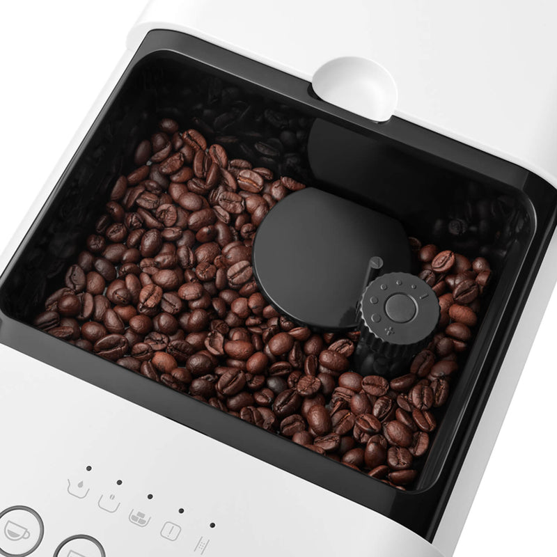 Smeg BCC02 Automatic Bean-to-Cup Coffee Machine - Matte White