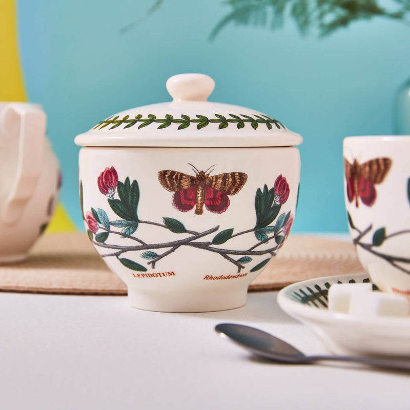 Portmeirion Botanic Garden Covered Sugar Bowl - Potters Cookshop