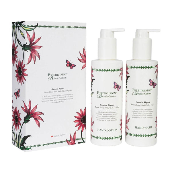Portmeirion Botanic Garden Hand Wash & Lotion Gift Set - Treasure Flower