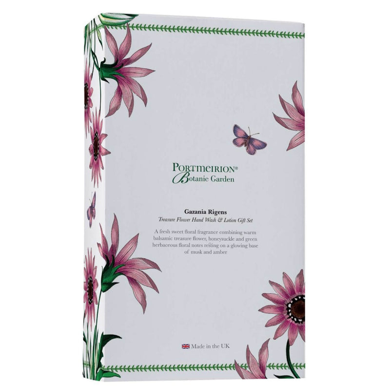 Portmeirion Botanic Garden Hand Wash & Lotion Gift Set - Treasure Flower