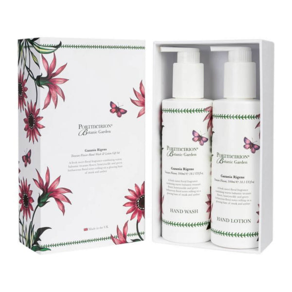 Portmeirion Botanic Garden Hand Wash & Lotion Gift Set - Treasure Flower