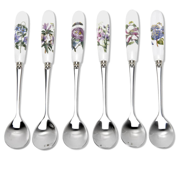 Portmeirion Botanic Garden Tea Spoons - Set of 6 - Potters Cookshop