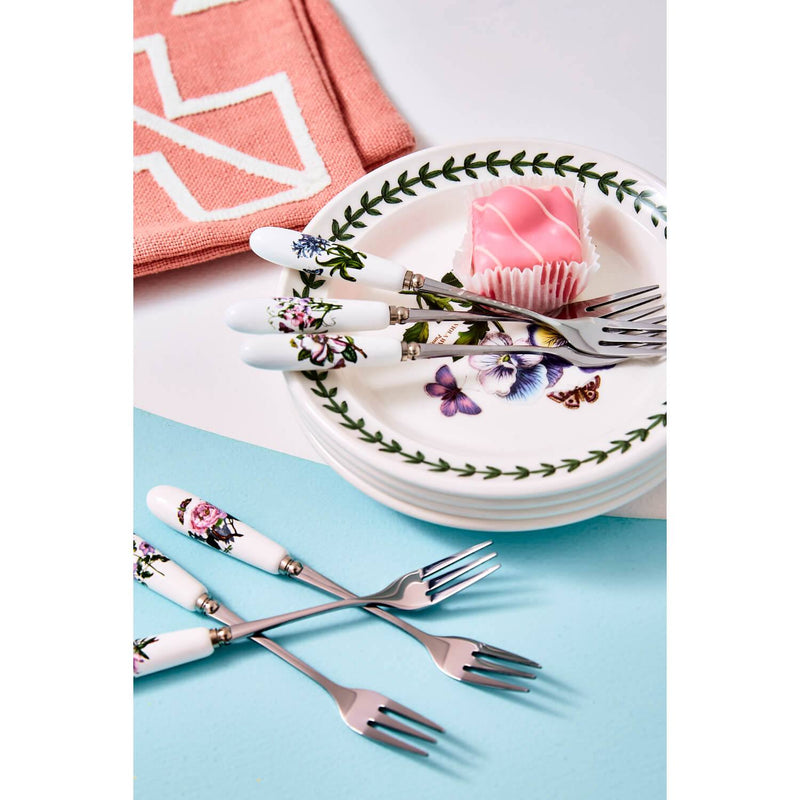 Portmeirion Botanic Garden Pastry Fork - Set of 6 - Potters Cookshop