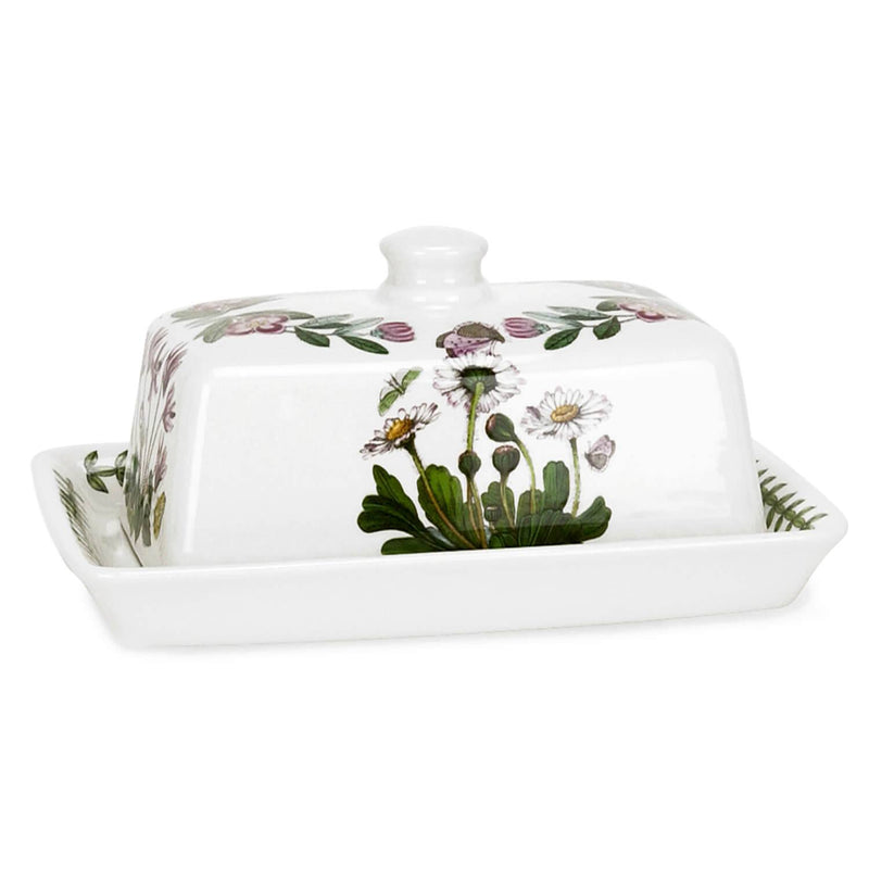 Portmeirion Botanic Garden Covered Butter Dish - Potters Cookshop