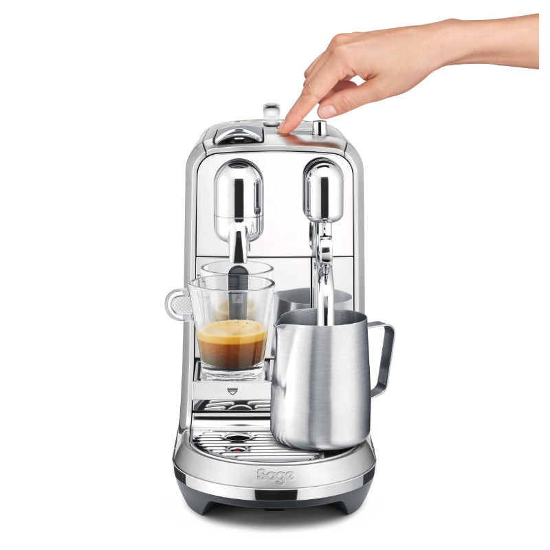 Nespresso Creatista Plus BNE800BSS Coffee Machine by Sage - Lifestyle