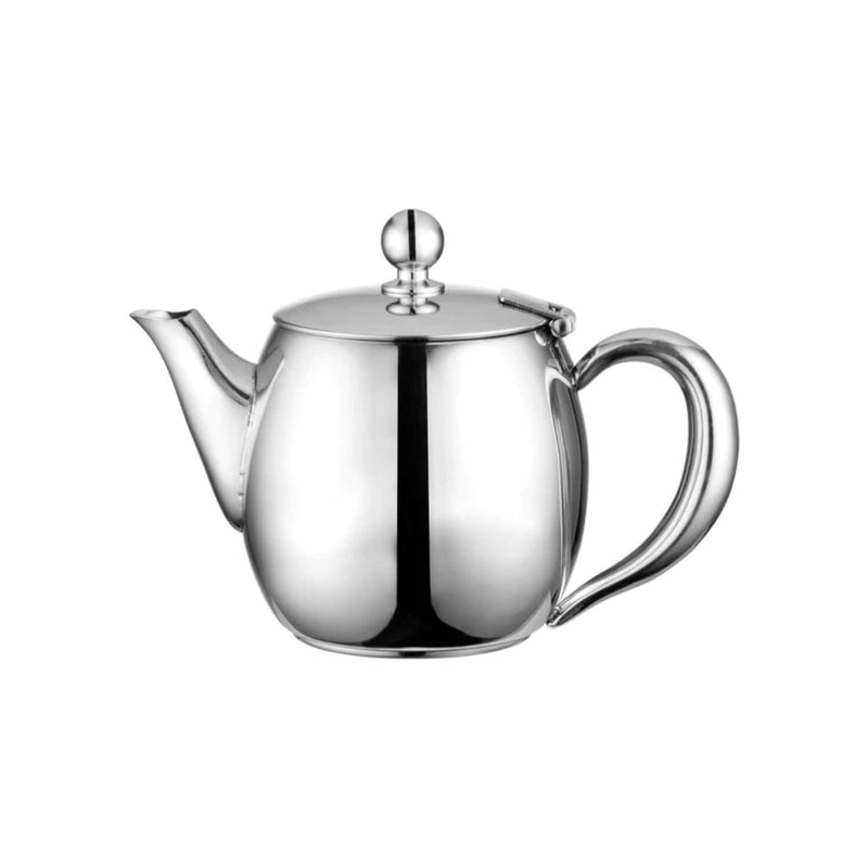 Grunwerg Buxton Café Olé Stainless Steel Teapot - 3 Cup - Potters Cookshop