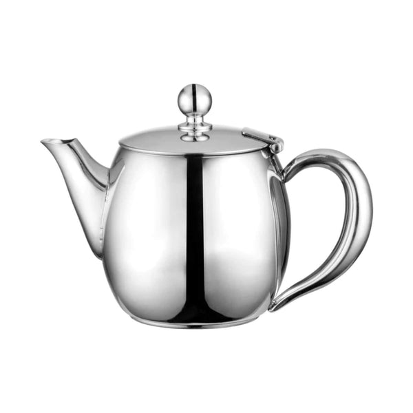 Grunwerg Buxton Café Olé Stainless Steel Teapot - 4 Cup - Potters Cookshop