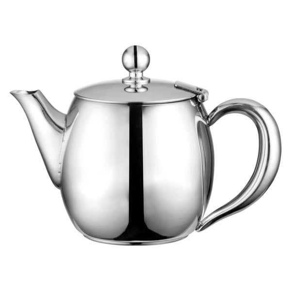 Grunwerg Buxton Café Olé Stainless Steel Teapot - 6 Cup - Potters Cookshop