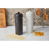 Bia International 4 Piece Canister & Biscuit Barrel Set - Black - Potters Cookshop