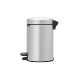 Brabantia NewIcon 3 Litre Pedal Bin - Metallic Grey - Potters Cookshop