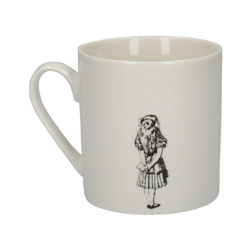 C000048 Victoria And Albert Alice in Wonderland Alice Mug - Reverse Side Illustration