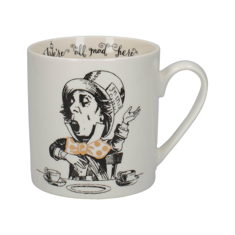 Alice In Wonderland 4-Piece Mug Set - Potters Cookshop
