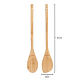 Culinare Naturals 2 Piece Wooden Spoon Set - Potters Cookshop