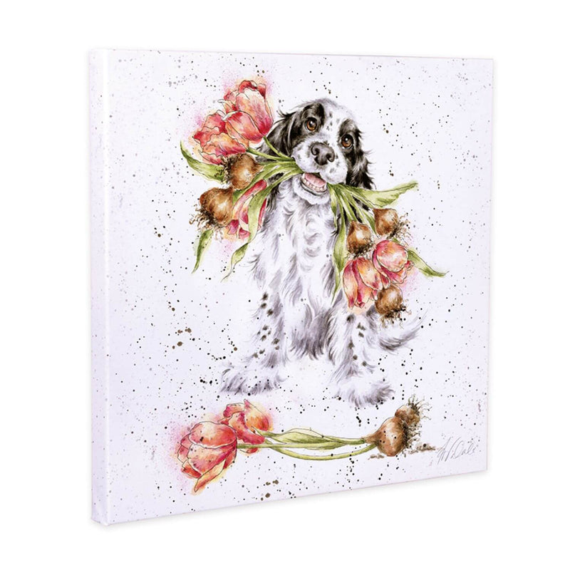 Wrendale Designs Small Canvas - Blooming With Love