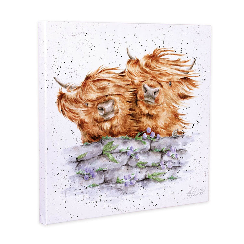 Wrendale Designs Small Canvas - Blown Away
