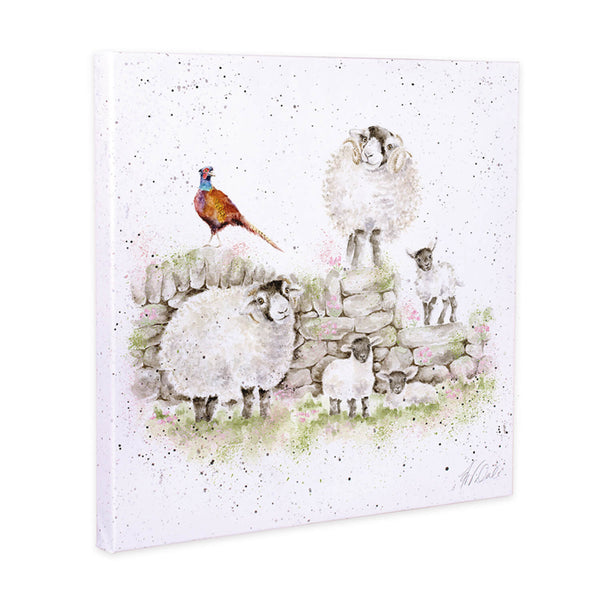 Wrendale Designs by Hannah Dale Small Canvas - Green Pastures