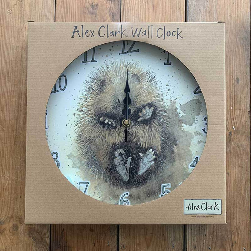 Alex Clark Wall Clock - Prickles