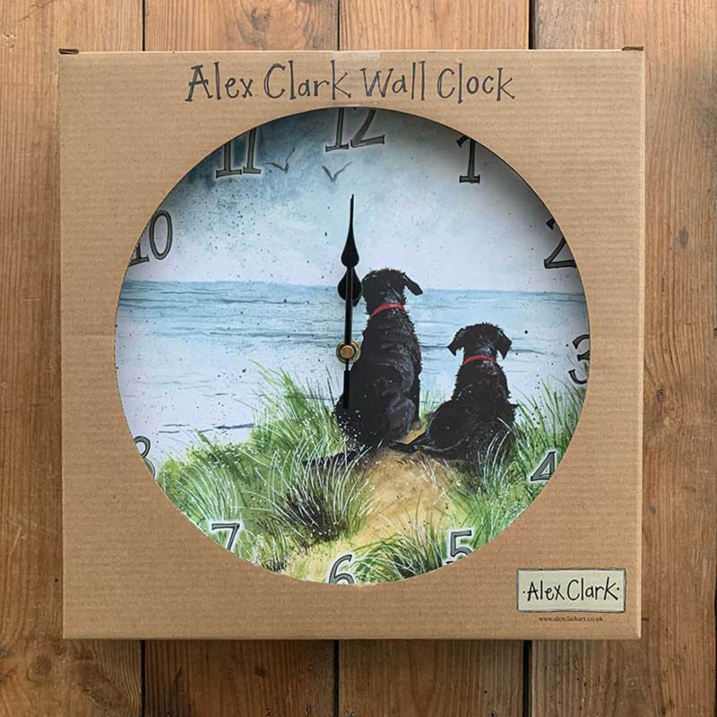 Alex Clark Wall Clock - On The Dunes