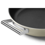 Smeg Cookware 4 Piece Non Stick Mixed Cookware Set - Cream