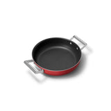 Smeg Cookware 28cm Non-Stick Shallow Casserole - Red