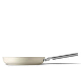 Smeg Cookware 24cm Non-Stick Frying Pan - Cream