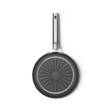 Smeg Cookware 26cm Non-Stick Frying Pan - Black