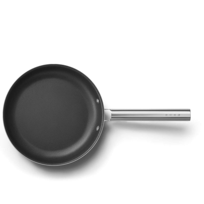 Smeg Cookware 26cm Non-Stick Frying Pan - Cream