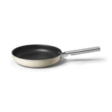 Smeg Cookware 28cm Non-Stick Frying Pan - Cream