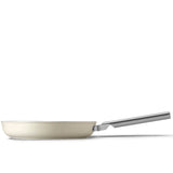 Smeg Cookware 28cm Non-Stick Frying Pan - Cream