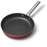 Smeg Cookware 28cm Non-Stick Frying Pan - Red