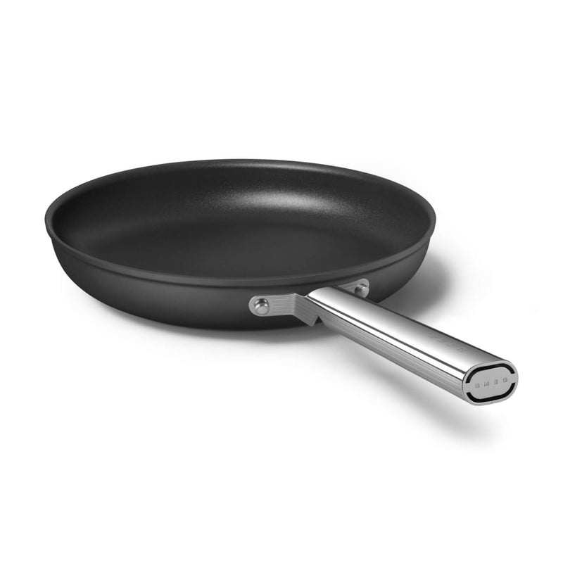 Smeg Cookware 30cm Non-Stick Frying Pan - Black