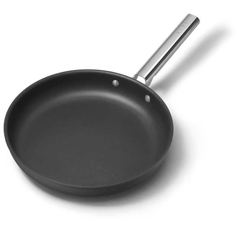 Smeg Cookware 30cm Non-Stick Frying Pan - Black