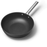 Smeg Cookware 4 Piece Non Stick Mixed Cookware Set - Black