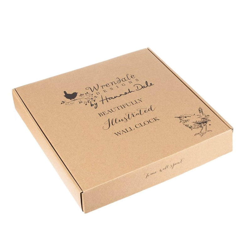Wrendale Designs by Hannah Dale Wall Clock - The Acrobat - Squirrel