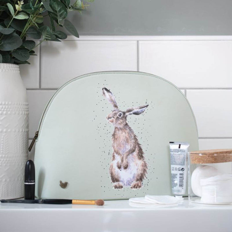 Wrendale Designs Large Cosmetic Bag - Hare and the Bee