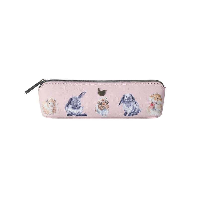 Wrendale Designs Brush Bag / Pencil Case - Piggy in the Middle