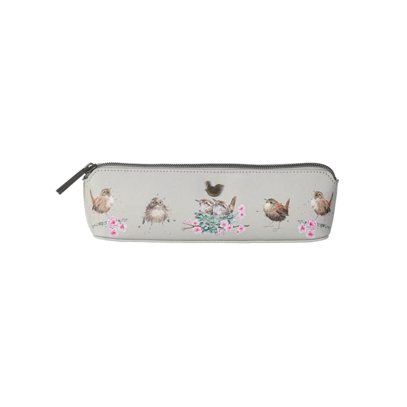 Wrendale Designs Brush Bag / Pencil Case - Little Tweets