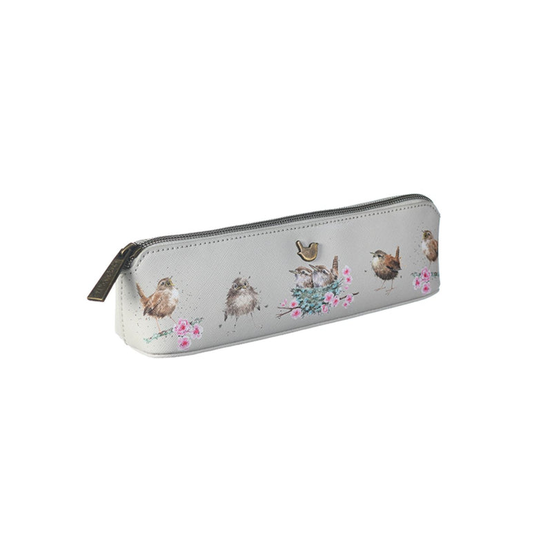 Wrendale Designs Brush Bag / Pencil Case - Little Tweets