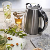 Cuisinart Multi-Temp 1.7 Litre Jug Kettle - Brushed Steel - Potters Cookshop