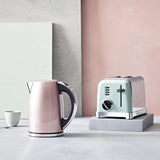 Cuisinart Style Collection Multi-Temp Jug Kettle & 4 Slice Toaster Set - Vintage Rose - Potters Cookshop