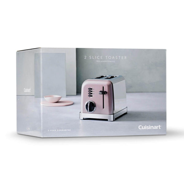 Cuisinart Style Collection 2 Slice Toaster - Vintage Rose - Potters Cookshop