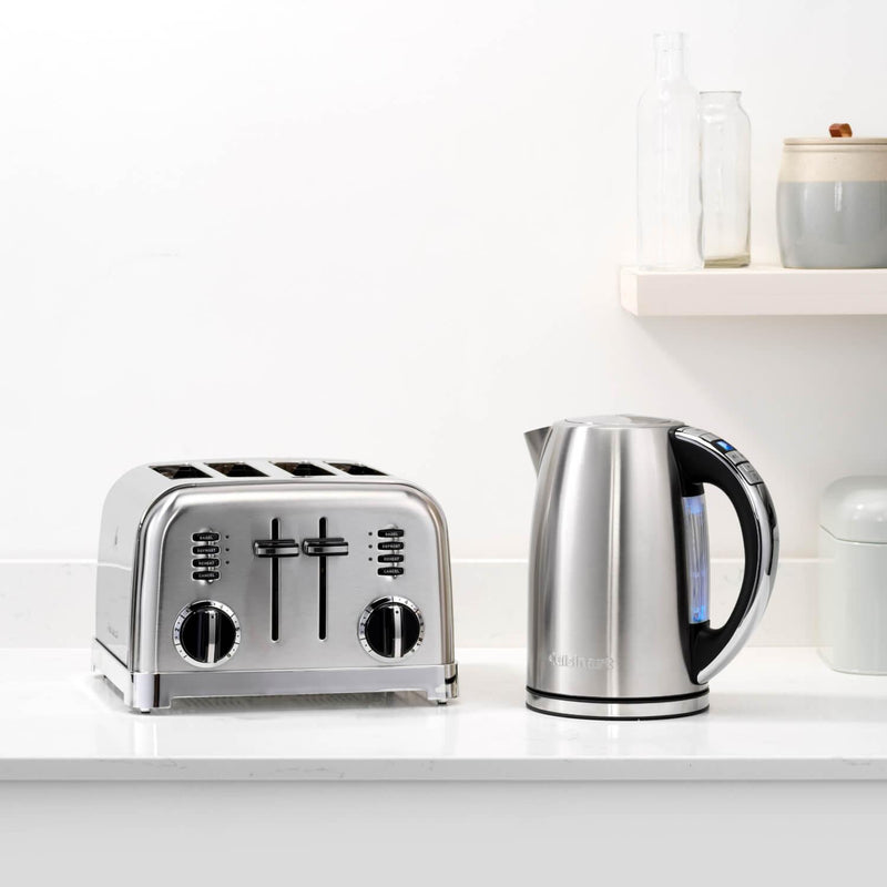 Cuisinart Style Collection 4 Slice Toaster - Stainless Steel - Potters Cookshop