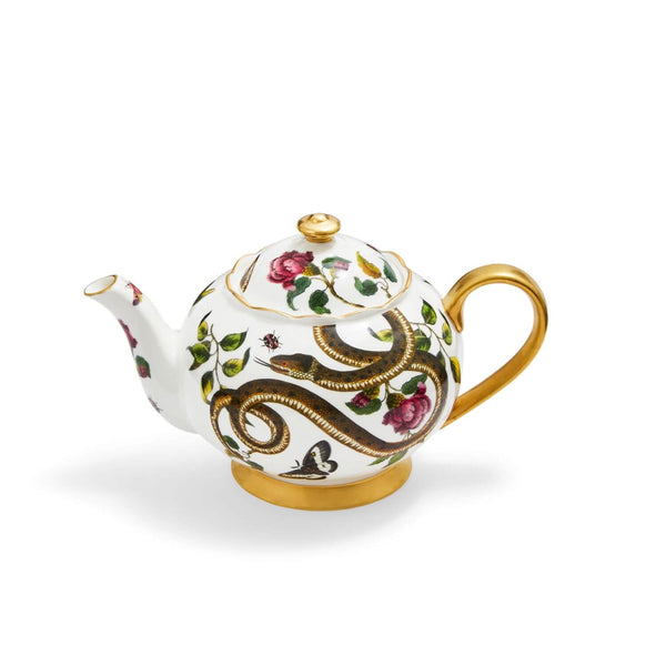 Spode Creatures of Curiosity 4 Cup Teapot - Snake