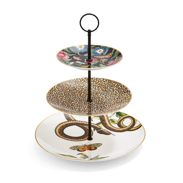 Spode Creatures of Curiosity Cake Stand -  3 Tier