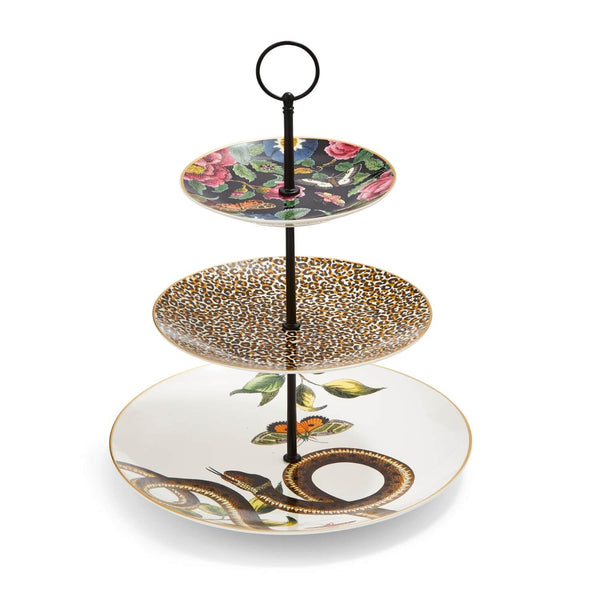 Spode Creatures of Curiosity Cake Stand -  3 Tier