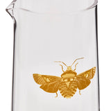 Spode Creatures of Curiosity Gold Moth Carafe & Tumbler Set