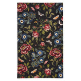 Spode Creatures of Curiosity Tea Towel - Black / Floral