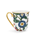 Spode Creatures of Curiosity Mug - Floral / White